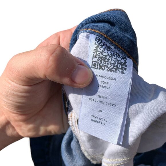 True Religion Jeans Size 28 GENO Blue - Picture 2 of 6